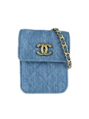 Chanel Shoulder Bag Blue